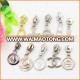 Zinc Alloy Custom Cord Zipper Puller Slider/ Zipper Slider Tabs/ Molded alloy Zipper Puller For Repair Replace clothing