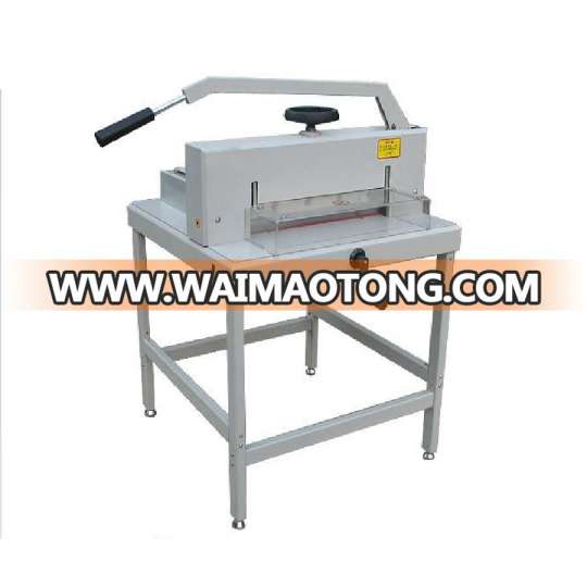 Manual Paper Cutting Machine Price with 470mm Cutter Size